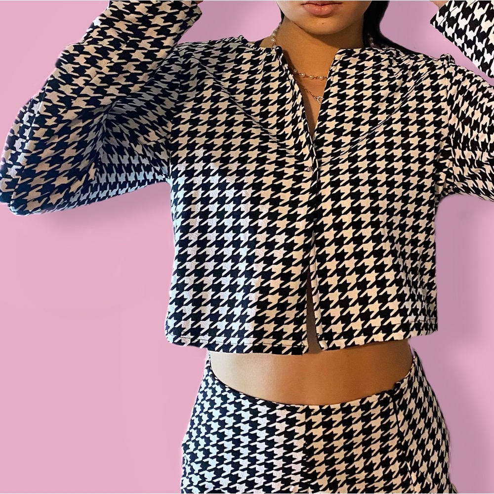 Matching Blazer and Skirt Set